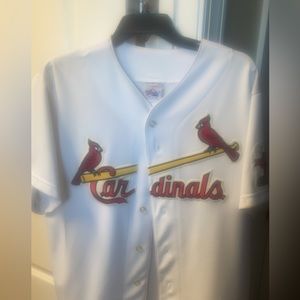 Mark McGwire Single Season Home Run Champion Commemorative Jersey with Patch.